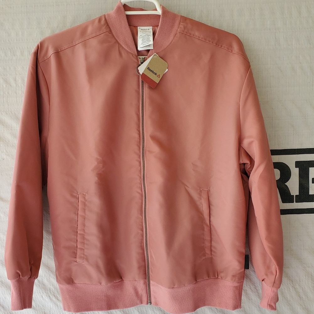 Reebok Pink Favorite Bomber Jacket